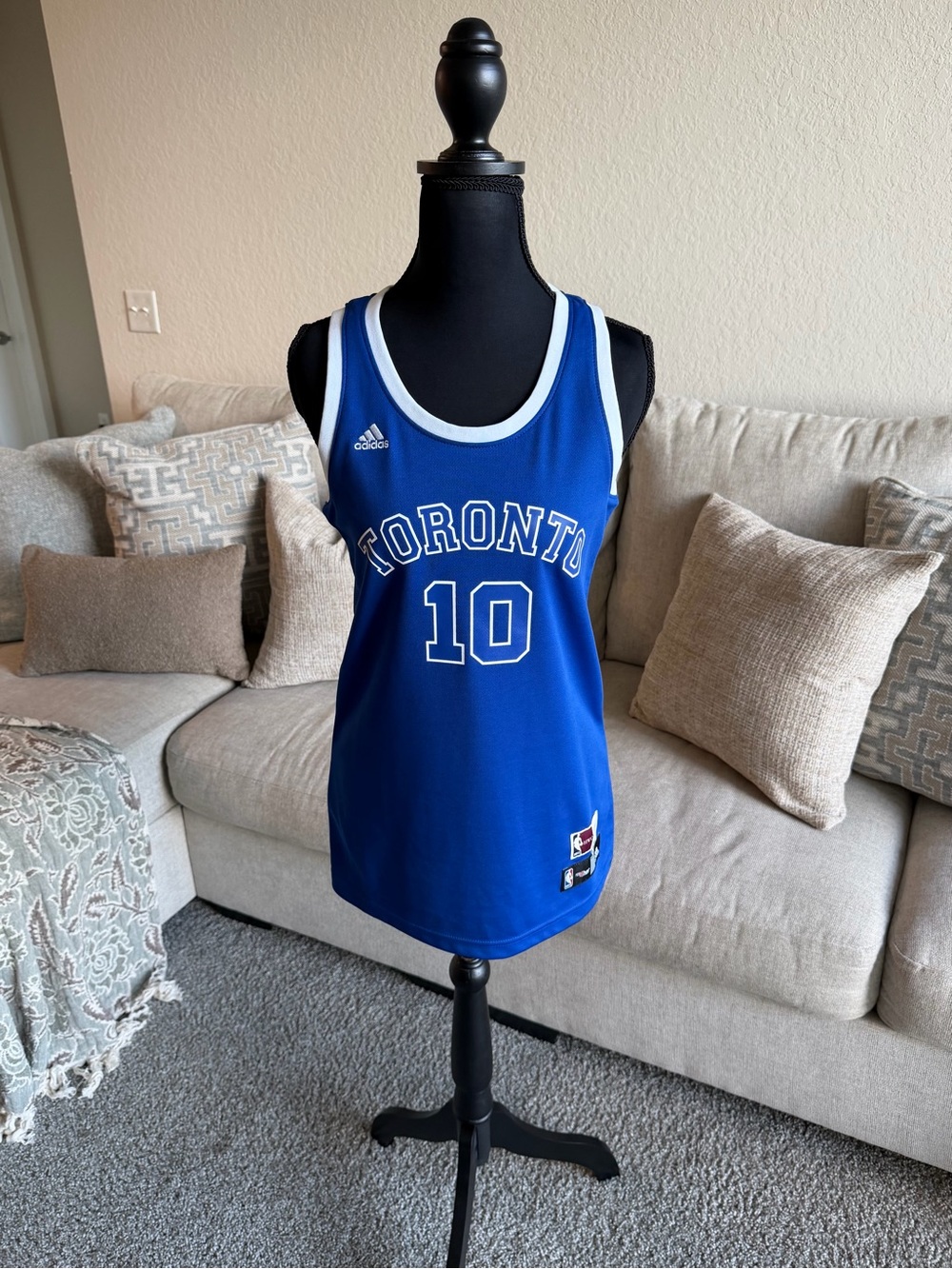 adidas, Blue DeMar DeRozan Toronto Huskies NBA Jersey, Women’s Jersey